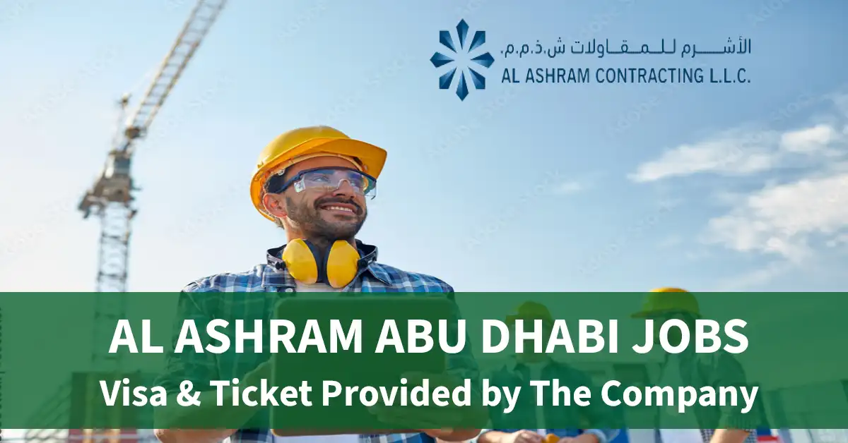 Jobs Available at Al Ashram Abu Dhabi