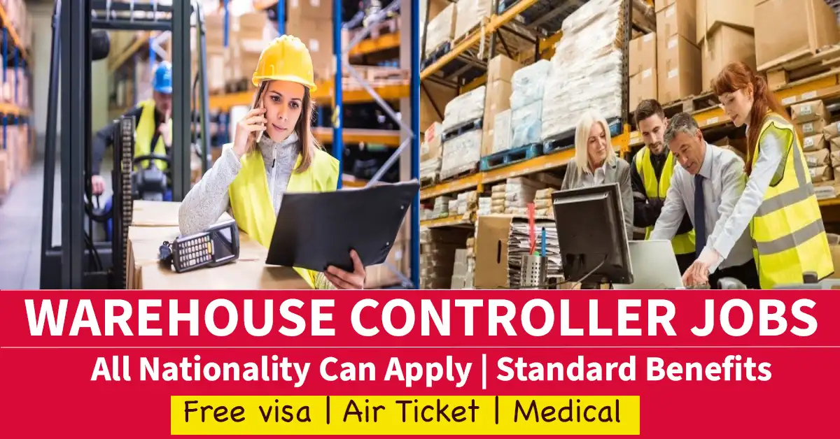 Warehouse & Logistics Controller Jobs In Dubai 2024- Urgent Requirements